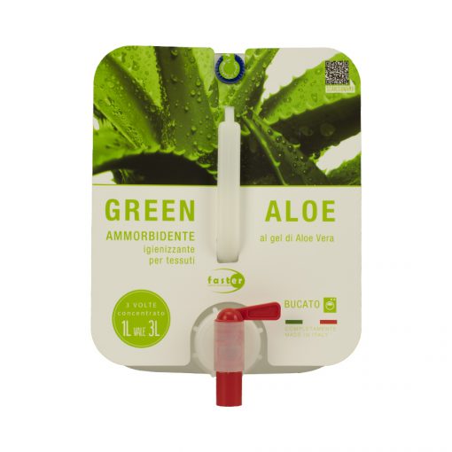 LAVAVERDE® Ammorbidente Green Aloe - detersivo alla spina
